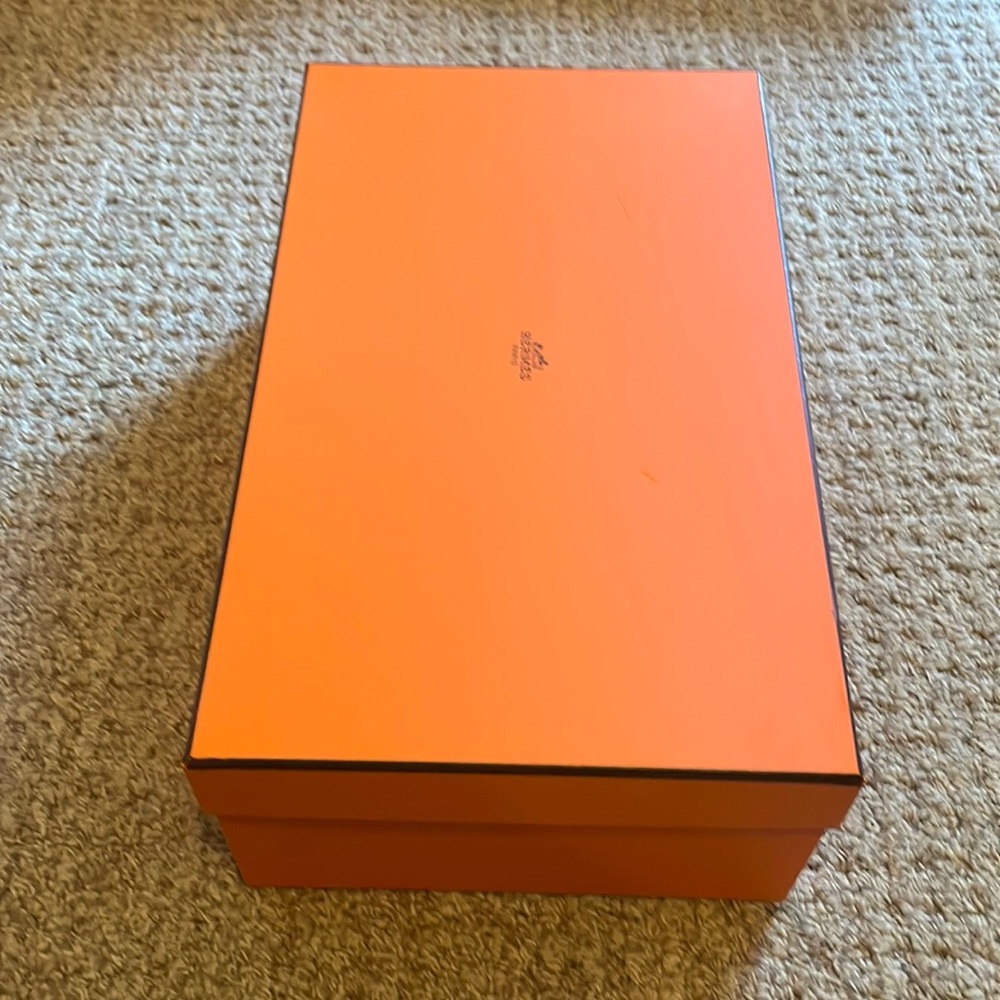 Hermes shoe box